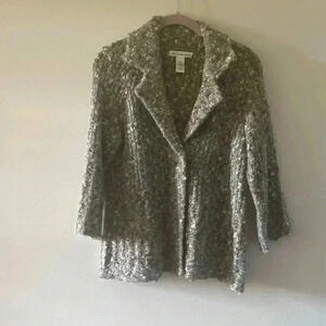 Susan Bristol SZ Medium Collared Sweater